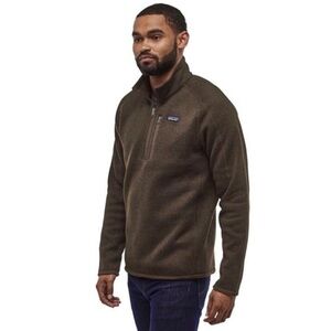 Patagonia Better Sweater 1/4 Zip Brown Sz M